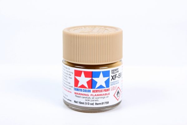 XF 59 Desert Yellow Tamiya Acrylic 10ml Bottle Gundam Pros