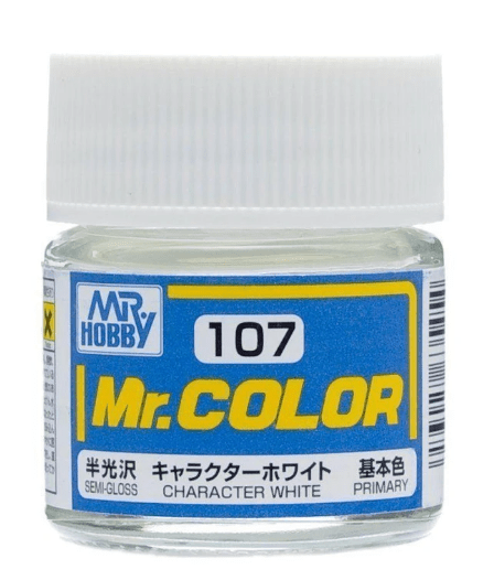 C107 Semi Gloss Character White