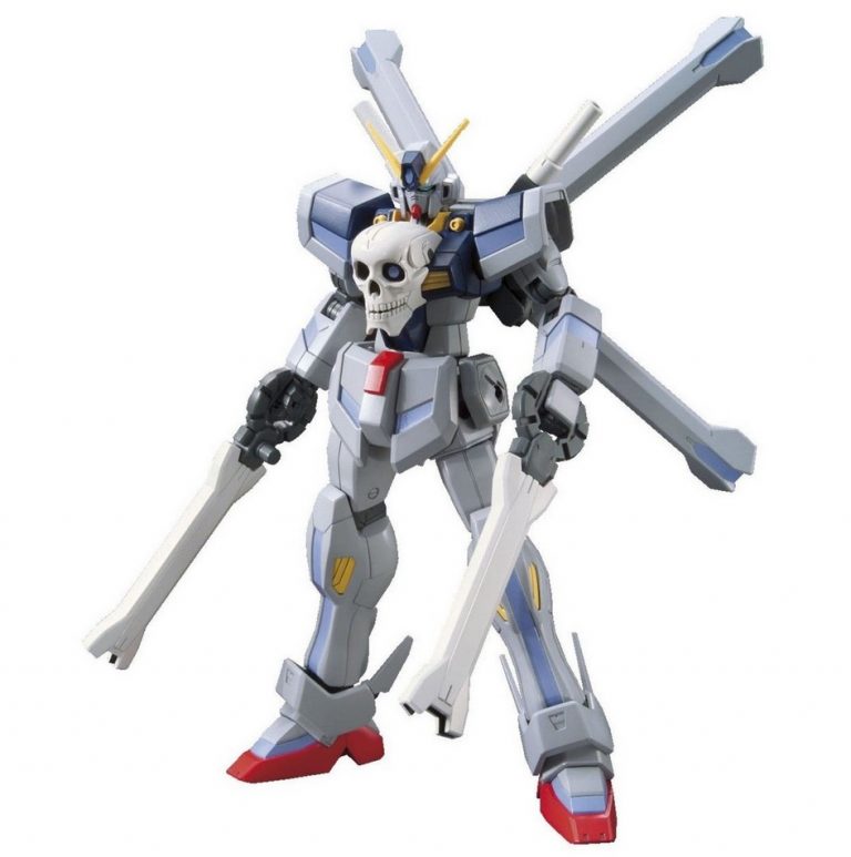 ГАНДАМ сконструированные бойцы. Gundam model Kit 1/144. Crossbone Gundam Art.