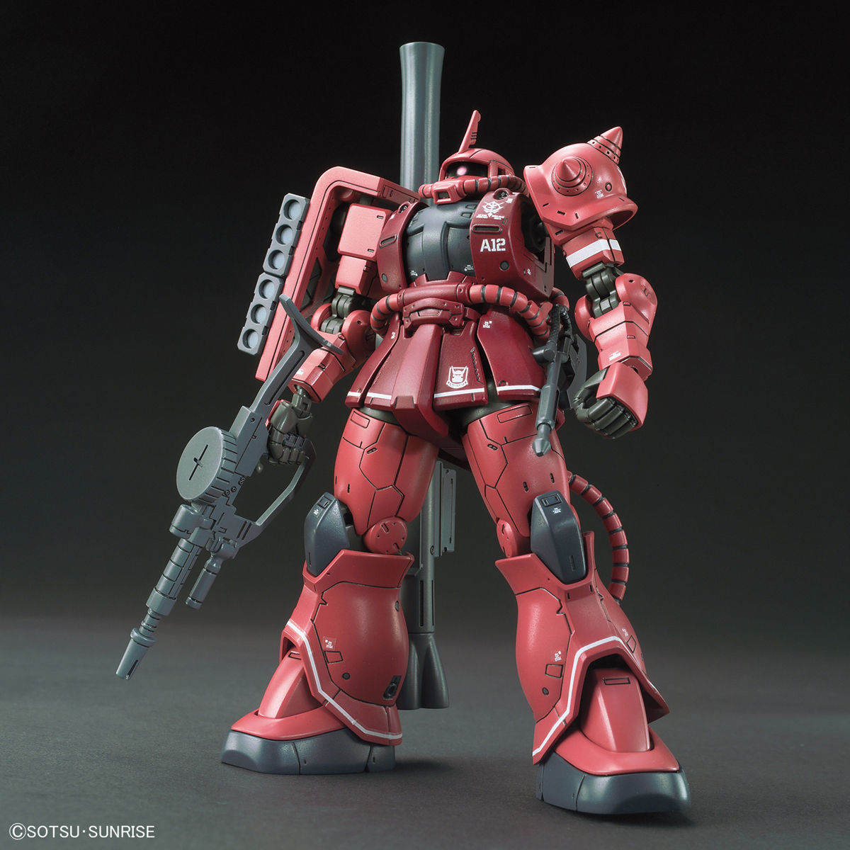 Hg The Origin 24 Ms 06s Zaku Ii Red Comet Ver Gundam Pros
