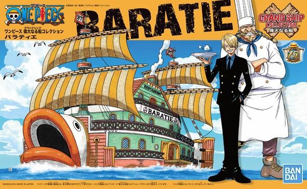 10 Baratie One Piece Grand Ship Collection Gundam Pros