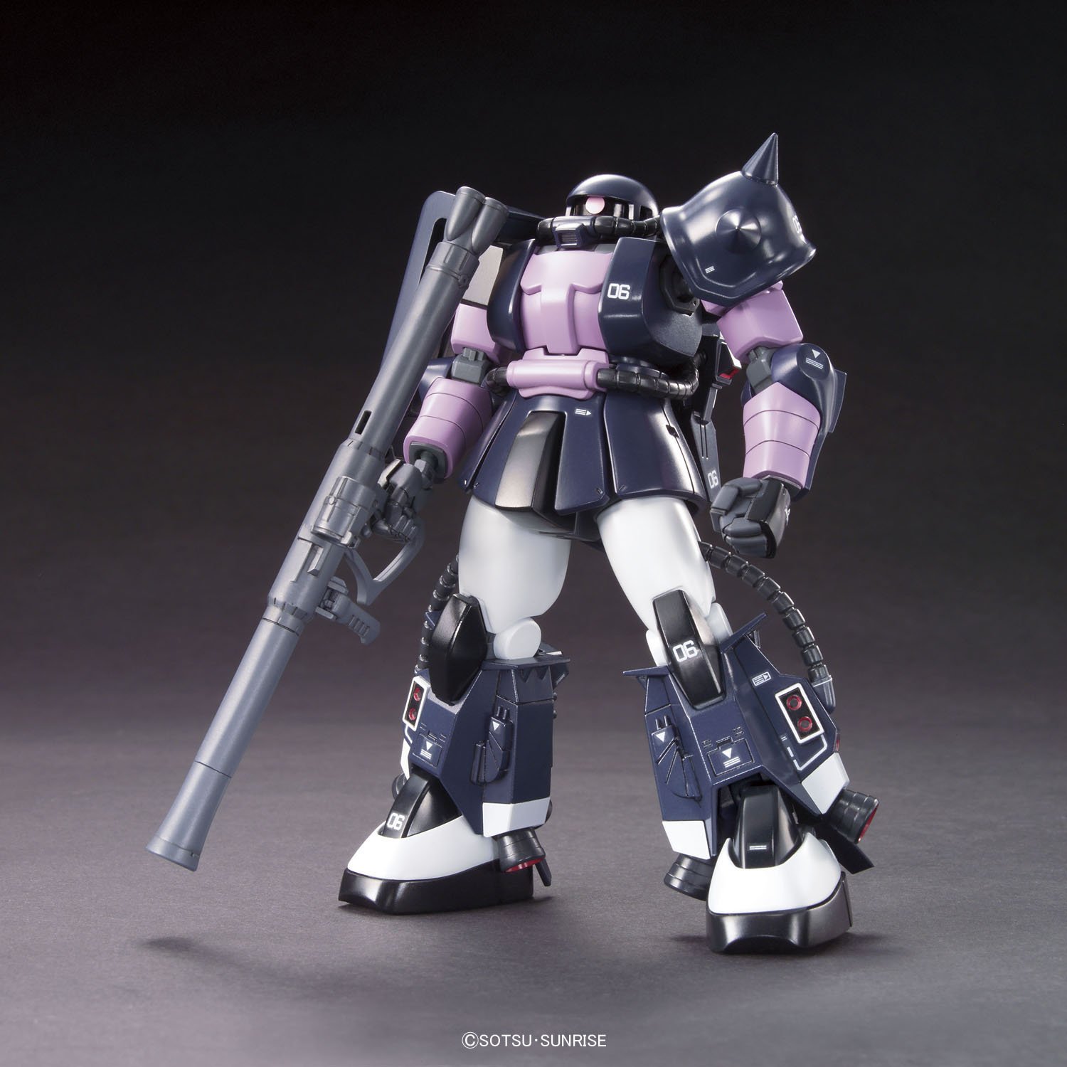 HGUC 151 MS 06R 1A Zaku II Black Tri Star Gundam Pros