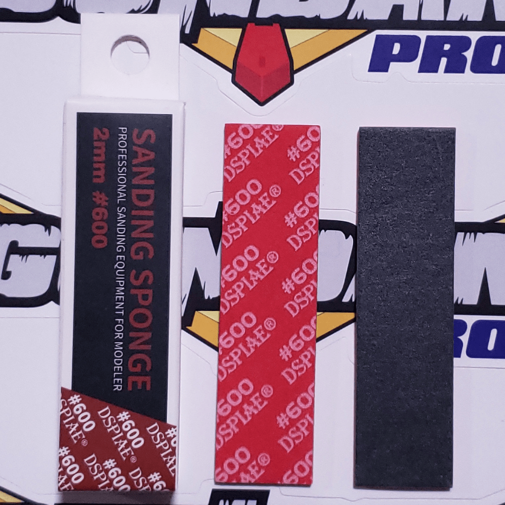 DSPIAE Sanding Sponge 2mm 600 Grit Gundam Pros