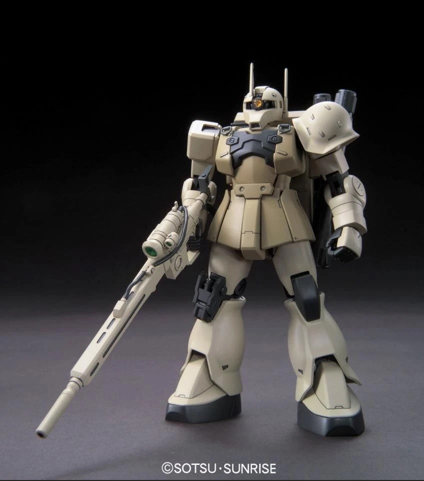 HGUC Mobile Suit Gundam Zaku I · Sniper type 1/144 scale color-coded pre-plastic 