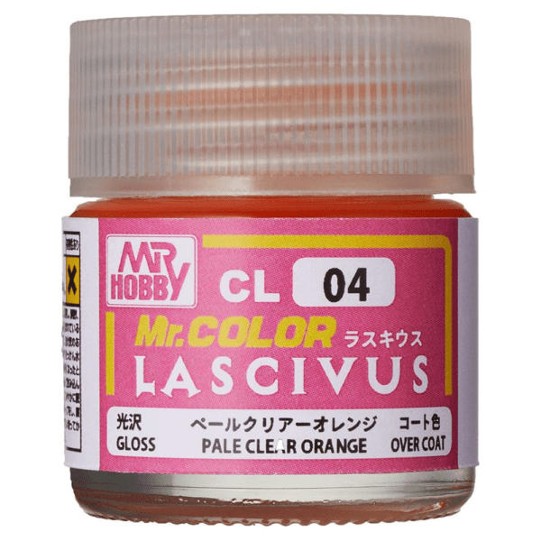 CL04 Lascivus Gloss Clear Pale Orange