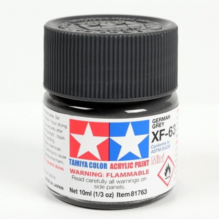 XF-63 German Grey Tamiya Acrylic 10ml Bottle - Gundam Pros