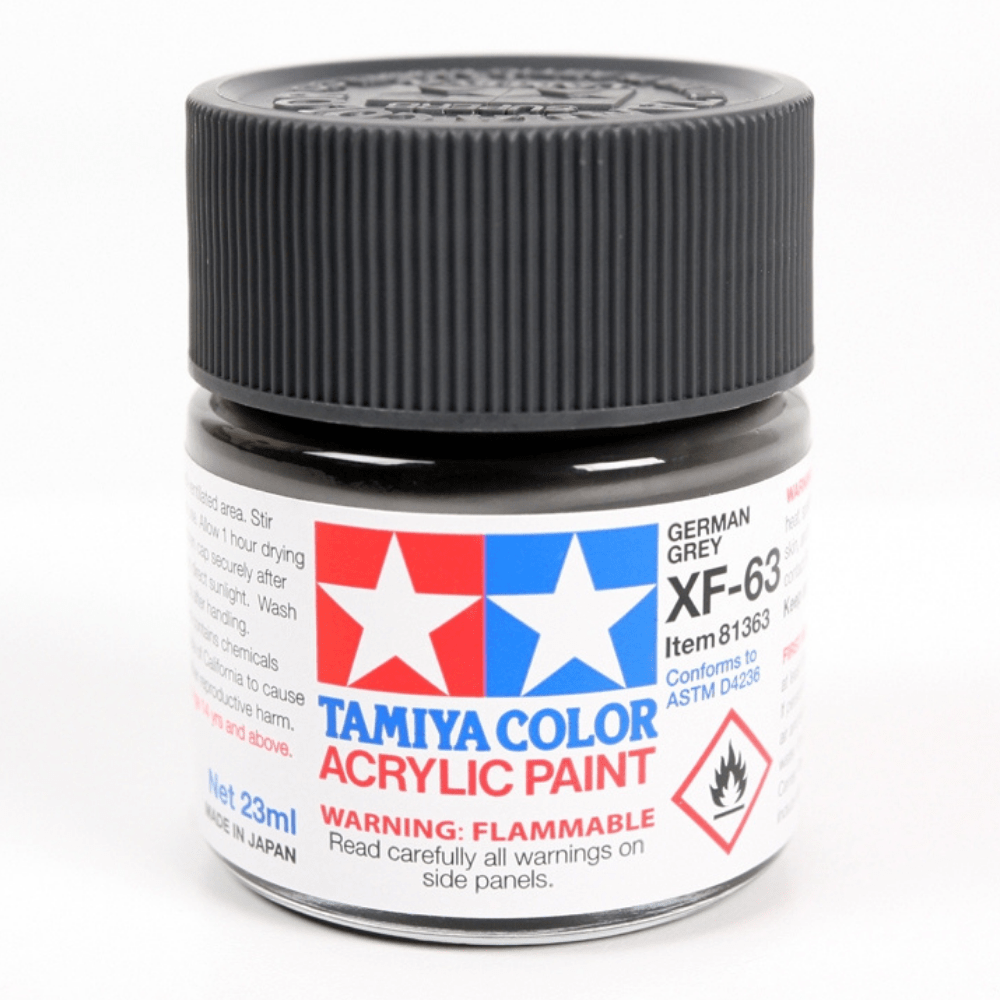 Xf 63 German Grey Tamiya Acrylic 23ml Bottle Gundam Pros