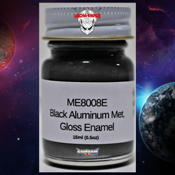 Black Aluminum Metallic Gloss
