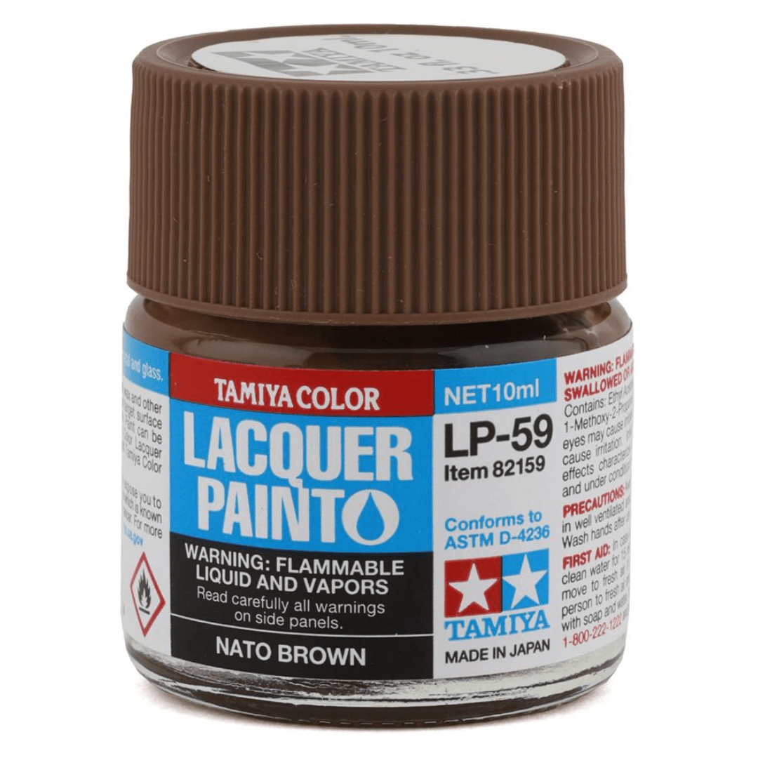 LP59 Nato Brown Lacquer Paint 10ml Bottle Gundam Pros