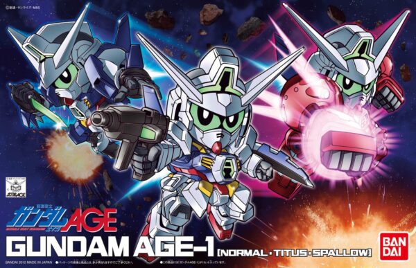 SD BB 369 Gundam Gundam AGE 1 Normal Titus Spallow